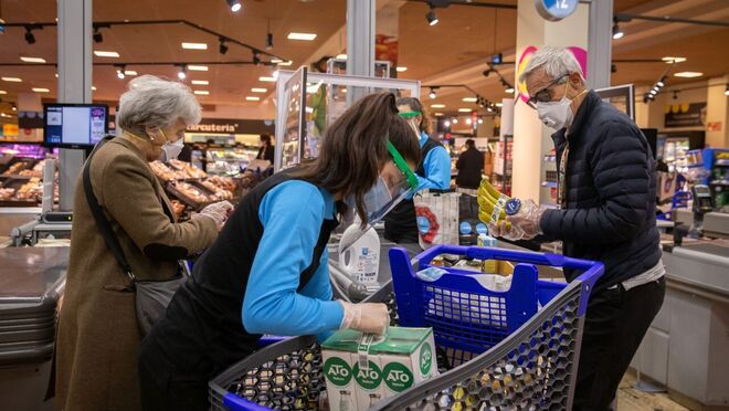 Gran consumo espera superar las ventas en 2021 con respecto a las de antes de la pandemia