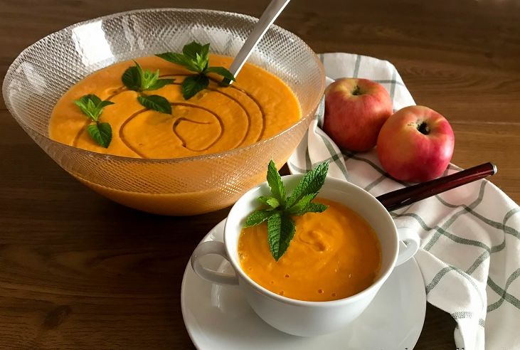 ¿Salmorejo de manzana? Pues sí. Riquísimo